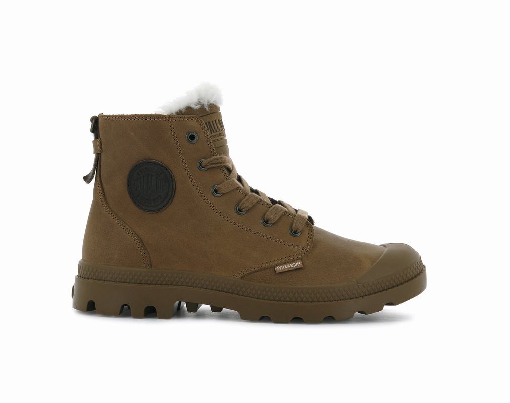 Palladium Pampa Hi Pilot Muške Čizme Tamno Smeđe ||RP5018934||